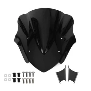 Motociclo Parabrezza Cupolino per Yamaha MT-09 2017-2020 BLK T9 - Picture 1 of 8
