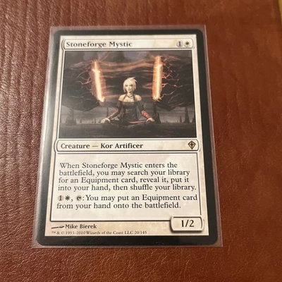 Magic the Gathering Stoneforge Mystic 20/145 Worldwake - Image 1 of 2