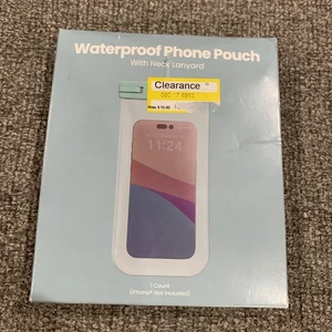 Custodia telefono impermeabile GEMS verde come nuova adatta a telefoni fino a 7" - Foto 1 di 4