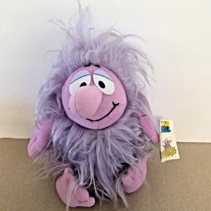 14" Vintage 1983 Tribune Broom Hilda Irwin Purple Troll Stuffed Animal Plush Toy - Picture 1 of 7