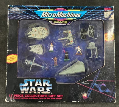 STAR WARS Micro Máquinas 11 Piezas Juego de Regalo de Coleccionista Exclusivo Kay-Bee 94 De Colección Foto 1 de 4