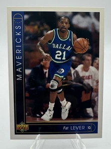 1993-94 Upper Deck #408 Fat Lever Dallas Mavericks - Picture 1 of 2