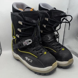 K2 CLICKER 99 Eclipse HB Hi-End M Herren Größe 12 Snowboardstiefel schwarz halbhoch - Bild 1 von 18
