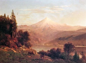 Thomas Hill Veduta del Monte Cappuccio 1866 17"x 22" Stampa artistica archivio - Foto 1 di 1