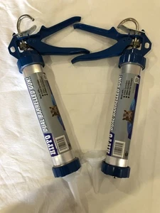 2 Hippo Dual Application Gun 310ml 380ml 410ml Silicone Mastic Caulk Sausage Gun - Picture 1 of 5