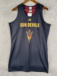 Arizona State Sun Devils Jersey Basketball Reversible Adidas Sample Mens LARGE - Picture 1 of 13
