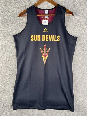 Arizona State Sun Devils Jersey Basketball Reversible Adidas Sample Mens LARGE - Image 1 of 4