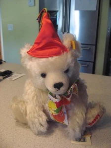 Vintage Steiff Birthday Teddy Bear Music Box Plays Happy Birthday 665547 - Picture 1 of 9