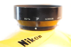 Nikon Gothic F HS-1 type metal lens hood for AF D Nikkor 50mm f/1.4 50mm 1.4 AIS - Picture 1 of 6