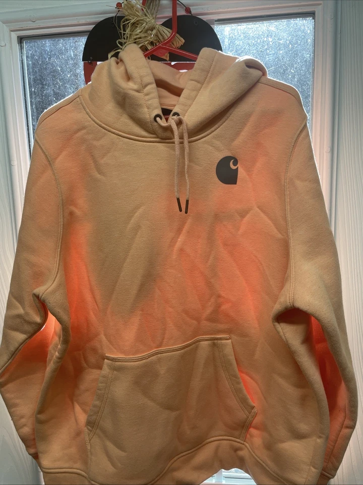 Carhartt Sudadera con Capucha Mujer 2 XL 20w Melocotón Sudadera con Capucha Foto 1 de 4