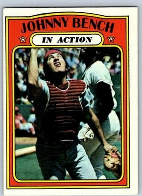 1972 Topps - En acción Johnny Bench #434 Foto 1 de 2