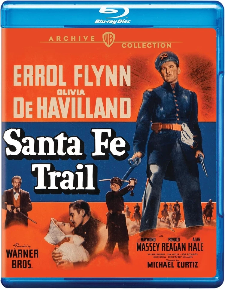 Santa Fe Trail (PG) 1940 Blu-ray Brand New UK Release Genuine Fast Region 2 PAL - Image 1 of 1