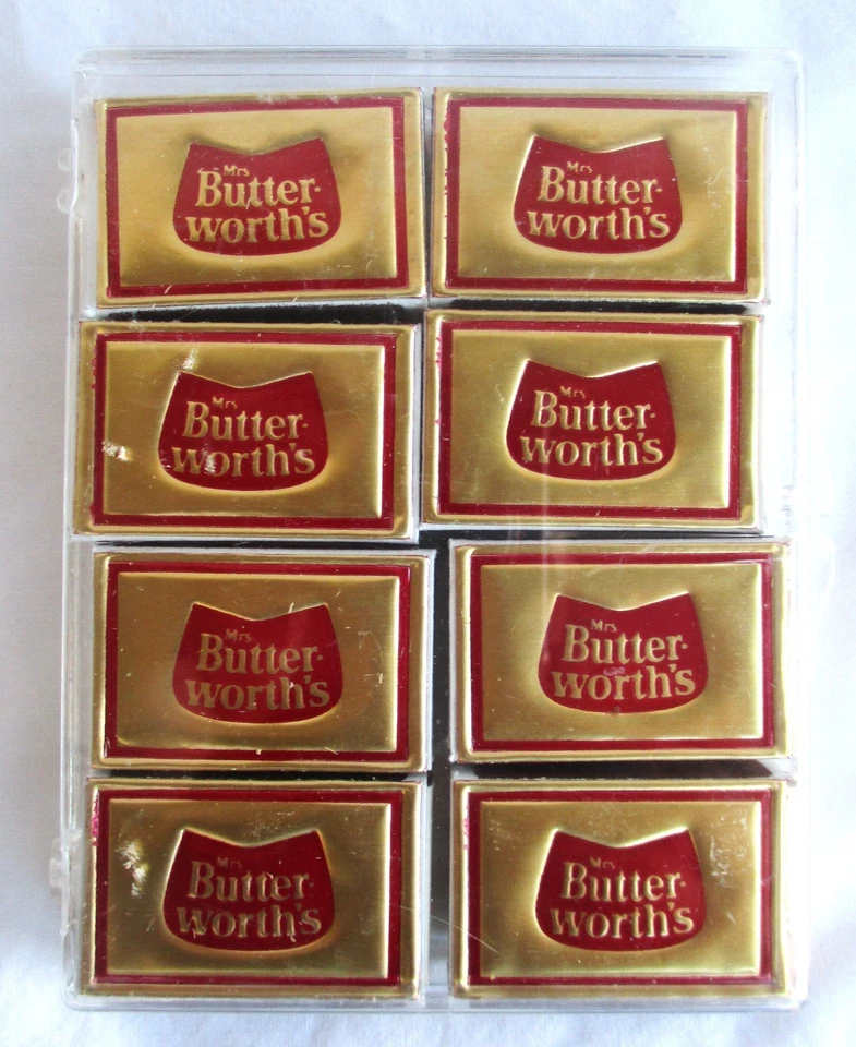 Set of 8 – Mrs Butter-Worth’s Brand Advertising Matchstick Boxes * New - Image 1 of 1