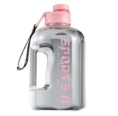 Sports Water Bottle Gym Cycling Fitness Portable Large Capacity Camping BPA Free - Image 1 of 4