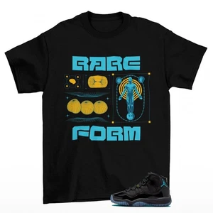 Rare Form Sneaker Shirt Black to Match Jordan 11 Retro Gamma CT8012-047 - Picture 1 of 3