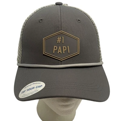 Tommy Bahama #1 Papi Tip Your Cap Baja Margarita Recipe Trucker Snapback Hat Cap - Image 1 of 4