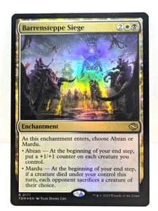 Tarkir: Dragonstorm - Barrensteppe Siege - Enchantment - Rare - Foil - Tdm 171 - - Picture 1 of 2