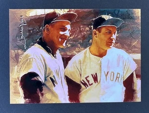 Mickey Mantle & Roger Maris #9 Edward Vela 2017 ARTISTA FIRMATO stampa giclée /50 - Foto 1 di 2
