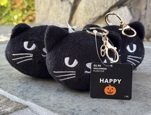 Portachiavi Happy Cat nuovo set di 3 - idea regalo Halloween - Foto 1 di 6
