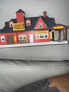 Micro Machines City Scenes Central Station 1989 Galoob Playset Working Vtg 80s - Picture 1 of 1