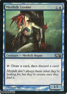 MTG - M10 - Merfolk Looter - Foil - NM - Picture 1 of 1