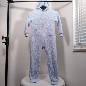 Whimsical Fairycore Boy Fleece Zip Up 1-pc Pajamas M 8 Cat & Jack Cozy Cottage - Picture 1 of 10