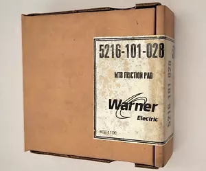 WARNER ELECTRIC MTB FRICTION PAD (NEW) # 5216-101-028 (ONE PAD) - Picture 1 of 4