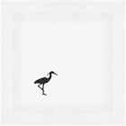 'Heron Silhouette' Cotton Napkin / Dinner Cloth (NK00012365)