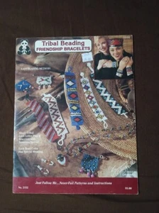 Vtg Rare Design Original Tribal Beading Friendship Bracelets Pattern '90 Bk#2152 - Picture 1 of 1