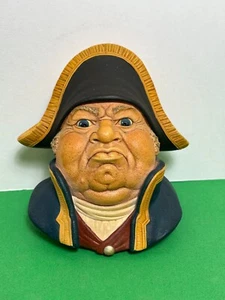 NEUWERTIG BOSSONS KALKWARE KOPF WANDORNAMENT CONGLETON ENGLAND MR. BUMBLE 1969 #29 - Bild 1 von 12