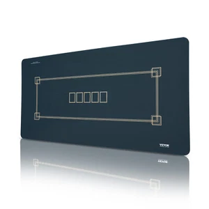 VEVOR Tavolo da poker tappetino da giochi poker pieghevole 180x90 cm verde - Imagen 1 de 12