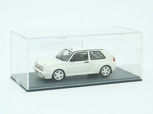 Volkswagen VW Rallye Rally Golf G60 gładkie nadwozie MK Mark 2 II 1989 biały NEO 1:43