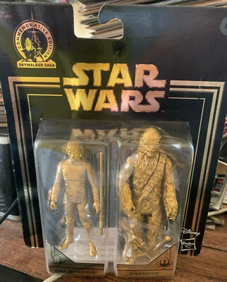 Памятное издание Star Wars золото Люк Скайуокер и Чубакка - Изображение 1 из 4