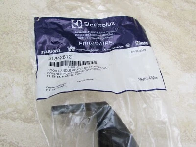 Genuine Frigidaire  218428121 Door Handle Charcoal Gray - Image 1 of 3