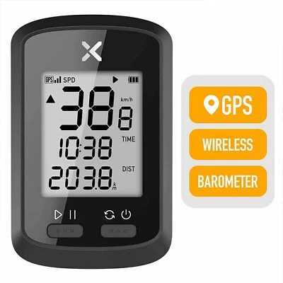 Xoss G+ GPS Bike Cycling Bike Wireless ANT+ Computer IPX7 Waterproof Bluetooth - Image 1 of 4