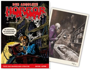 L'ORRORE ASSOLUTO HC VZA + STAMPA Storia dei fumetti spaventosi in Germania - Foto 1 di 7