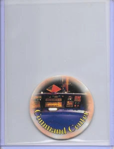 1994 Power Rangers Command Center Power Caps Milk Cap/POG Card #13 In Top Loader - Imagen 1 de 2
