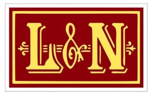 L & N Louisville & Nashville Railroad Railway Train Sticker Decal R6973 - Picture 1 of 1