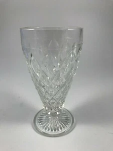 Vintage HAZEL ATLAS DIAMANT & DAUMENABDRUCK KLARGLAS 6" EISTEEKELCH - 1936 - Bild 1 von 4