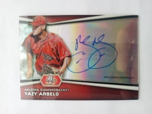2012 Bowman Platinum Yazy Arbelo Autograph AP-YA Diamondbacks Auto Free Ship!! - Picture 1 of 2