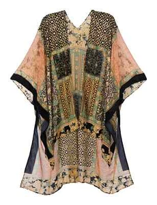 Shadowed Bloom Kimono Blumenmuster Samt Burnout - Bild 1 von 10