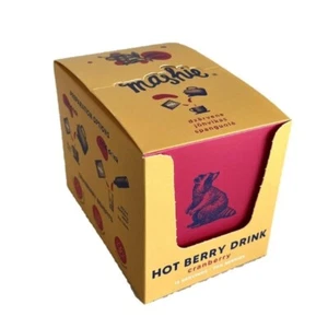 Mashie Hot Berry Drink Cranberry Beerenpüree Tee 70% Beeren 15 Stück - Bild 1 von 6