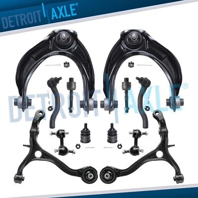 12pc Front Upper & Lower Control Arms Suspension Kit for 2008-2012 Honda Accord - Image 1 of 4