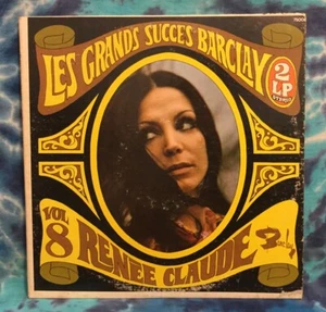 Renee Claude LP Les Grands Success Barclay VOLUME 8 Rare - Picture 1 of 12