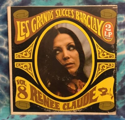 Renee Claude  LP  Les Grands Success Barclay  VOLUME 8  Rare  - Image 1 of 4