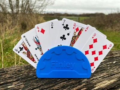 Porta-Cartões Mãos Pequenas Personalizado - Jogo em Família Diversão Noturna - Imagem 1 de 4