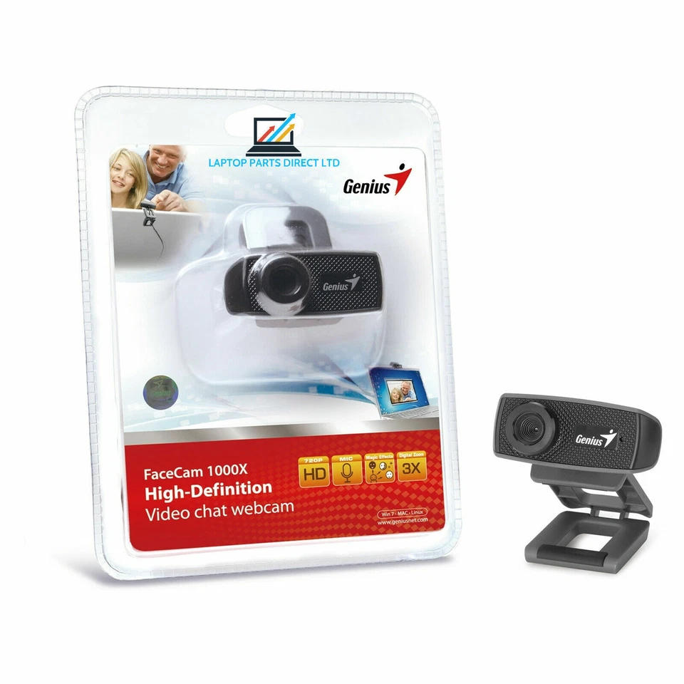Genius FaceCam 1000X HD WebCam V2 - Image 1 of 1
