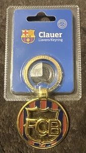 Rare FC Barcelona Crest Key Chain New!! - Picture 1 of 4
