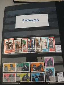 RWANDA TIMBRES NEUFS SANS CHARNIERES - Imagen 1 de 3