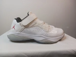 Nike Boys Air Jordan 11 CMFT Low CZ0905-162 White Basketball Shoes Sneakers 1.5Y - Picture 1 of 7